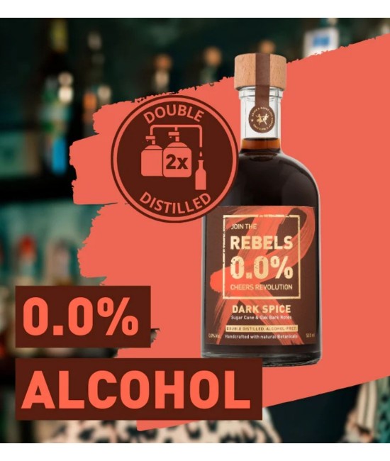 Rebels Dark Spice Non Alcoolic Rom Alternative 0.5L