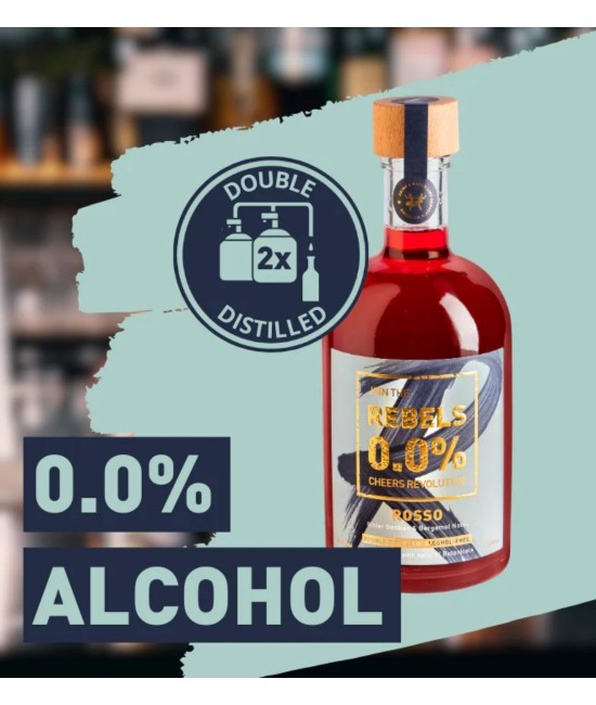 Rebels Rosso Non Alcoolic Aperitiv Alternative 0.5L
