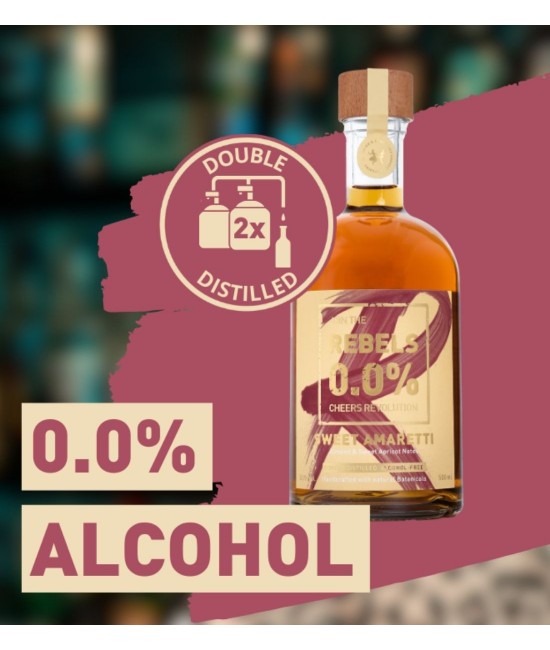 Rebels Sweet Amaretti Non Alcoolic Amaretto Alternative 0.5L