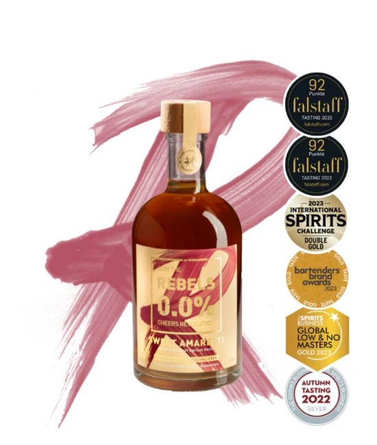 Rebels Sweet Amaretti Non Alcoolic Amaretto Alternative 0.5L