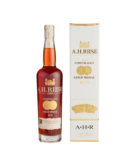 A.H.Riise 1888 Copenhagen Gold Medal Cutie Rom 0.7L PREMIUM RUM - A.H.Riise 1888 Copenhagen Gold Medal Cutie Rom 0.7L