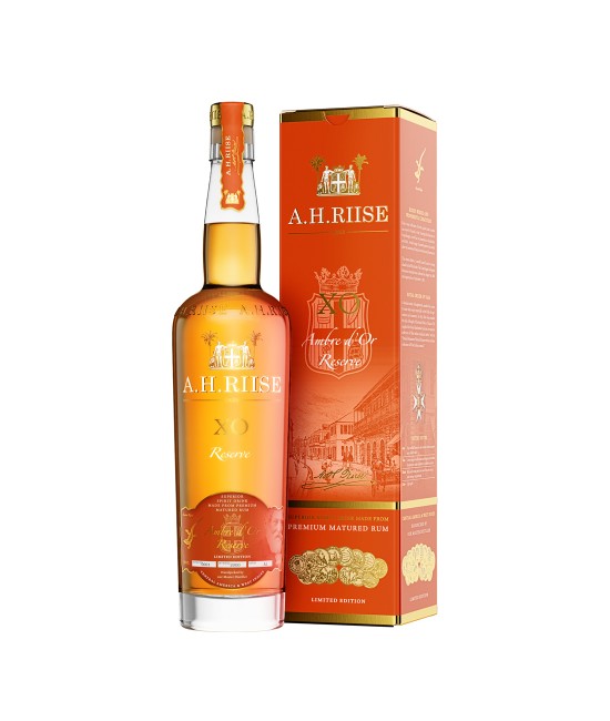 A.H.Riise Ambre D'or Reserve XO Rom 0.7L PREMIUM RUM - A.H.Riise Ambre D'or Reserve XO Rom 0.7L