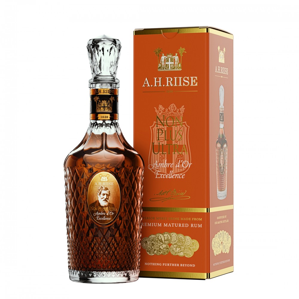 A.H.Riise Non Plus Ultra Ambre D'or Excellence Rom 0.7L