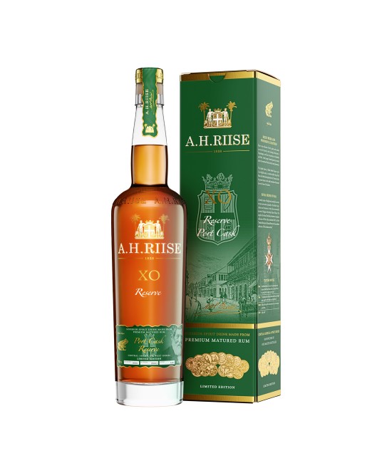 A.H.Riise Reserve Port Cask XO Cutie Rom 0.7L PREMIUM RUM - A.H.Riise Reserve Port Cask XO Cutie Rom 0.7L
