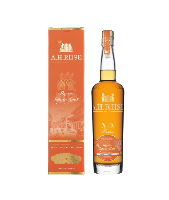 A.H.Riise Reserve Superior Cask XO Cutie Rom 0.7L PREMIUM RUM - A.H.Riise Reserve Superior Cask XO Cutie Rom 0.7L