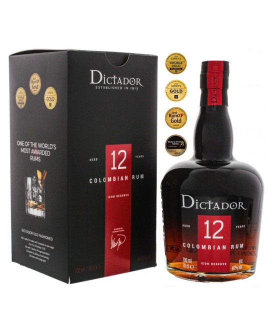 Dictador Icon Reserve 12 ani Cutie Rom 0.7L