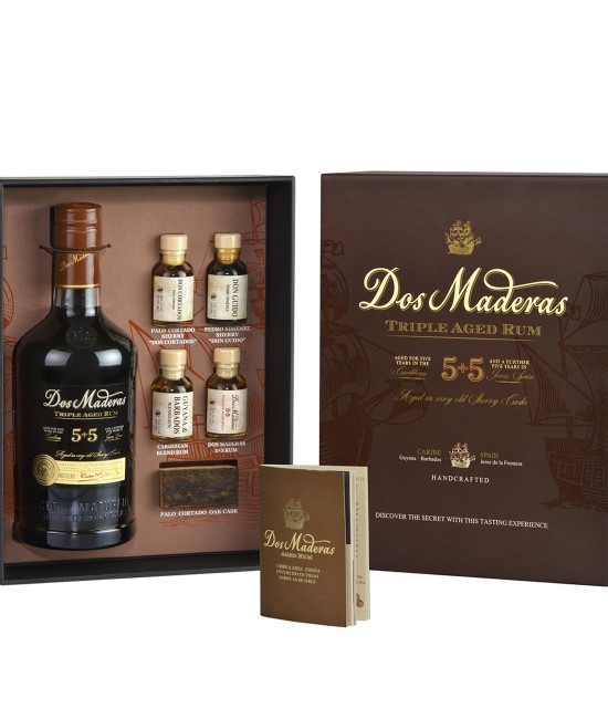 Dos Maderas Pedro Ximenez Tasting Experience Rom 5 sticle 0.788L ROM - Dos Maderas Pedro Ximenez Tasting Experience Rom 5 sticle 0.788L