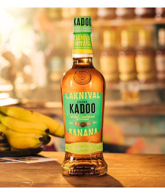 Grand Kadoo Caribbean Carnival Banana Rom 0.7L FLAVOURED RUM - Grand Kadoo Caribbean Carnival Banana Rom 0.7L