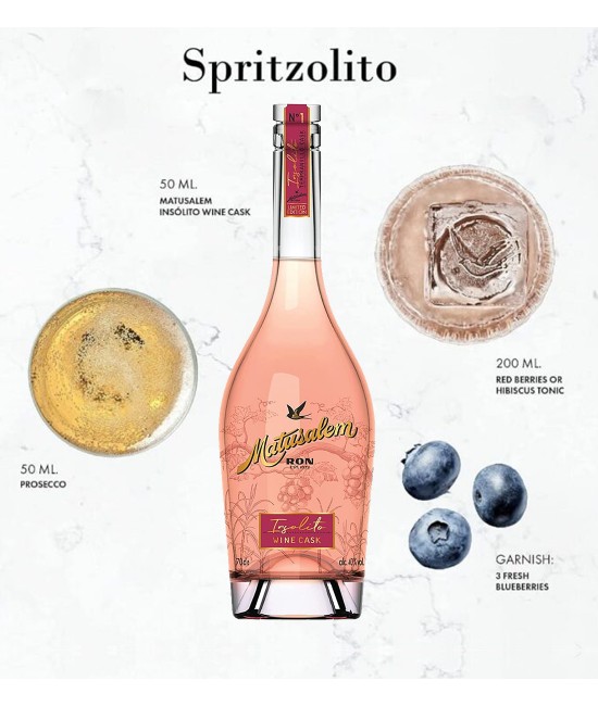 Matusalem Insolito Wine Cask Rom 0.7L FLAVOURED RUM - Matusalem Insolito Wine Cask Rom 0.7L