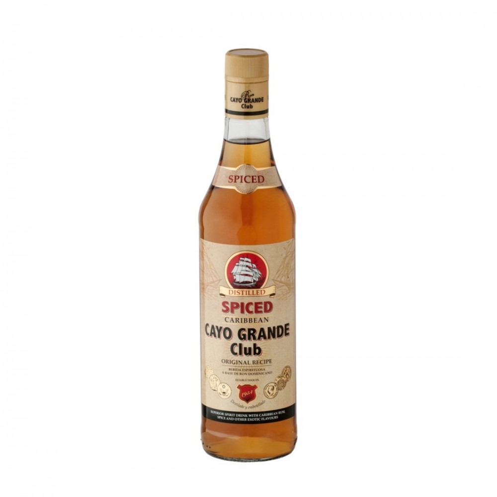 Cayo Grande Club Grande Club Spiced Caribbean Rom 0.7L Cayo Grande Club Grande Club Spiced Caribbean Rom 0.7L