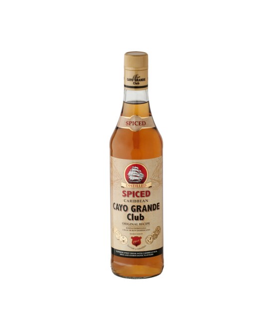 Cayo Grande Club Grande Club Spiced Caribbean Rom 0.7L SPICED RUM - Cayo Grande Club Grande Club Spiced Caribbean Rom 0.7L