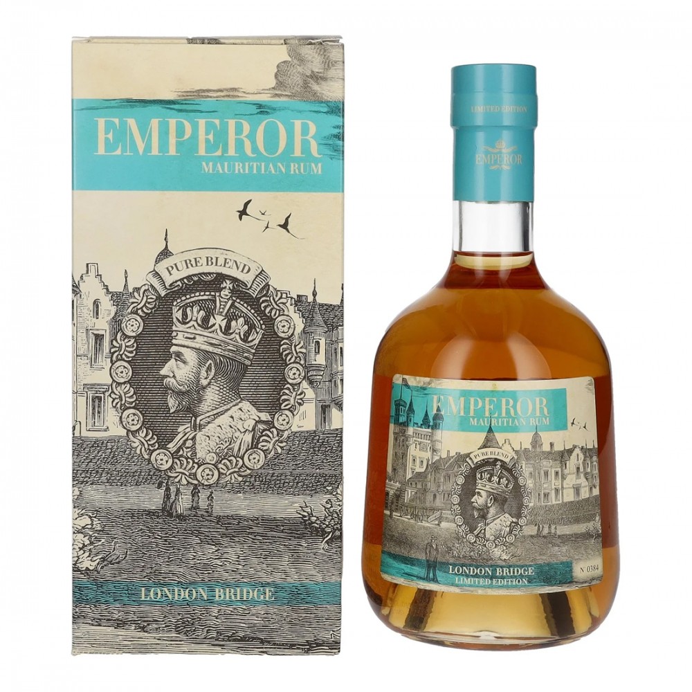 Emperor Mauritian London Bridge Limited Edition Rom 0.7L Emperor Mauritian London Bridge Limited Edition Rom 0.7L