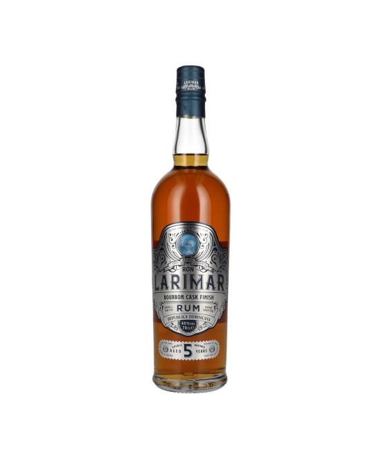 Larimar Small Batch Bourbon Cask Finish 5 ani Rom 0.7L