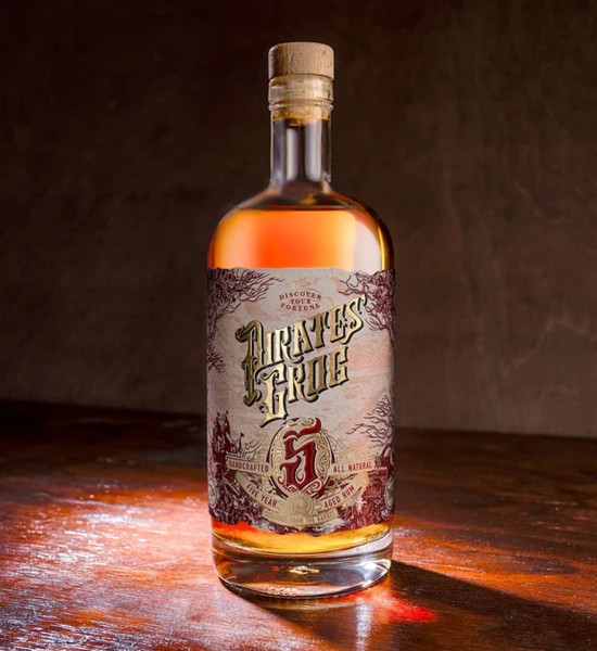 Pirate's Grog Spiced 5 ani Rom 0.7L Pirate's Grog Spiced 5 ani Rom 0.7L - 1