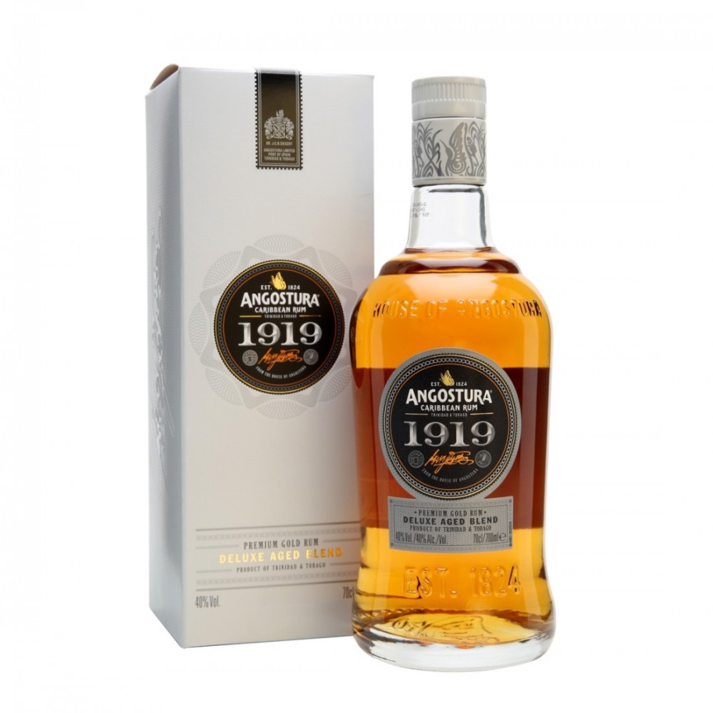 Angostura 1919 Premium Gold Deluxe Aged Blend 8 ani Rom 0.7L Angostura 1919 Premium Gold Deluxe Aged Blend 8 ani Rom 0.7L