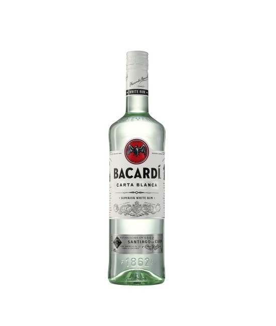 Bacardi Carta Blanca 37.5% Rom 1L Bacardi Carta Blanca 37.5% Rom 1L
