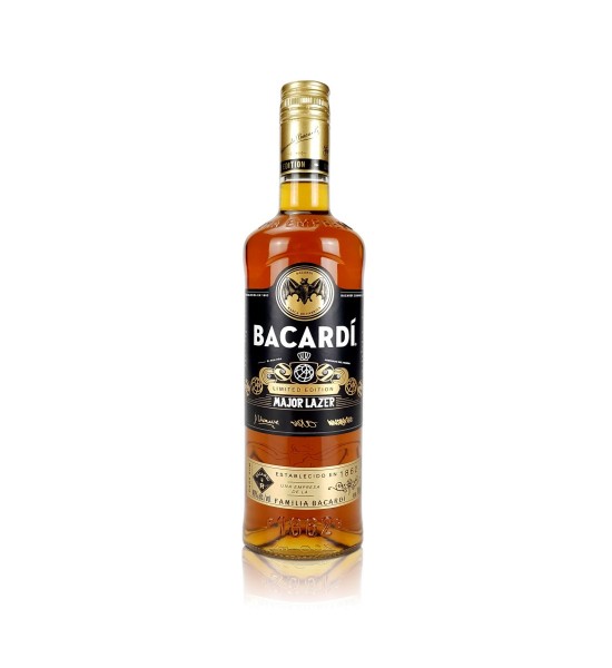 Bacardi Major Lazer Limited Edition Rom 0.7L - 1