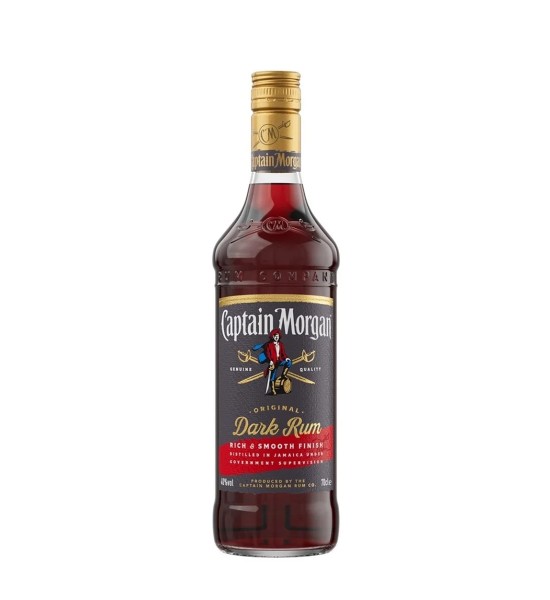 Captain Morgan Dark Rum 0.7L - 1