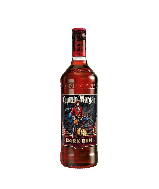 Captain Morgan Dark Rum 1L ROM - Captain Morgan Dark Rum 1L
