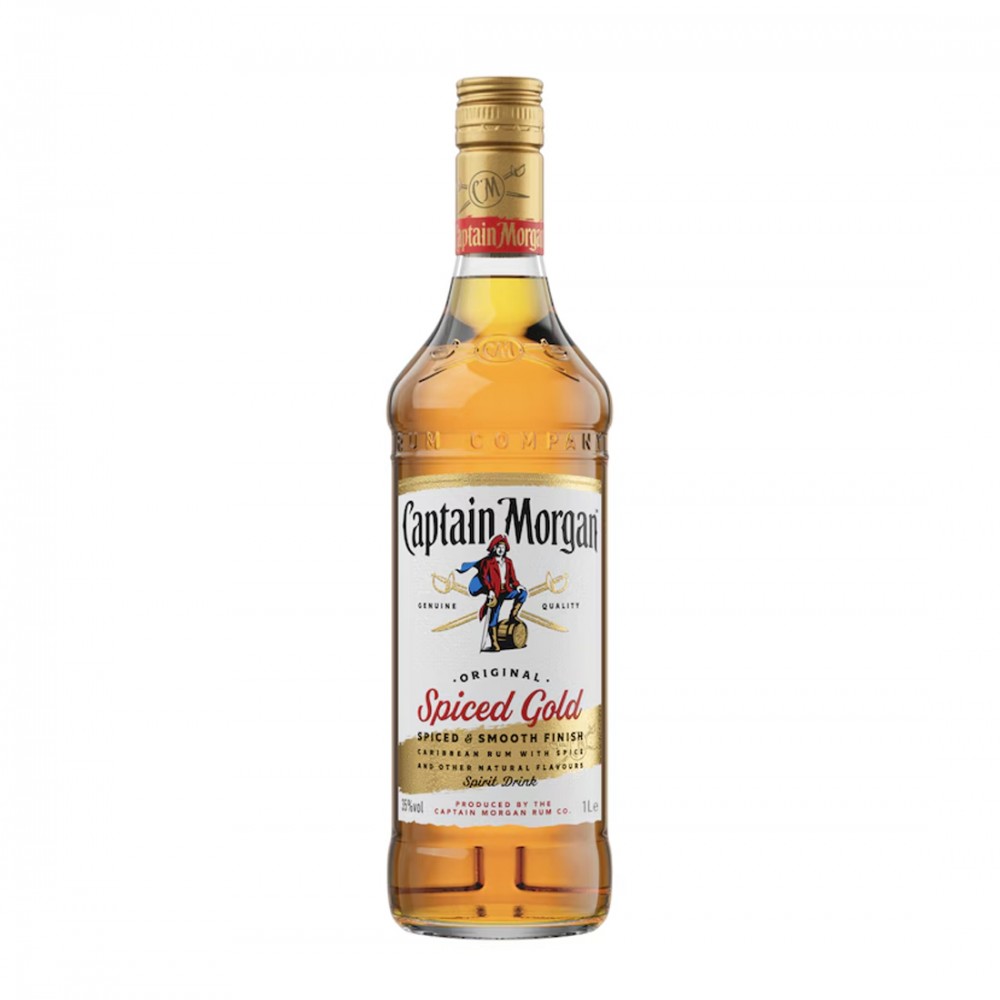 Captain Morgan Spiced Gold Rom 1L Captain Morgan Spiced Gold Rom 1L