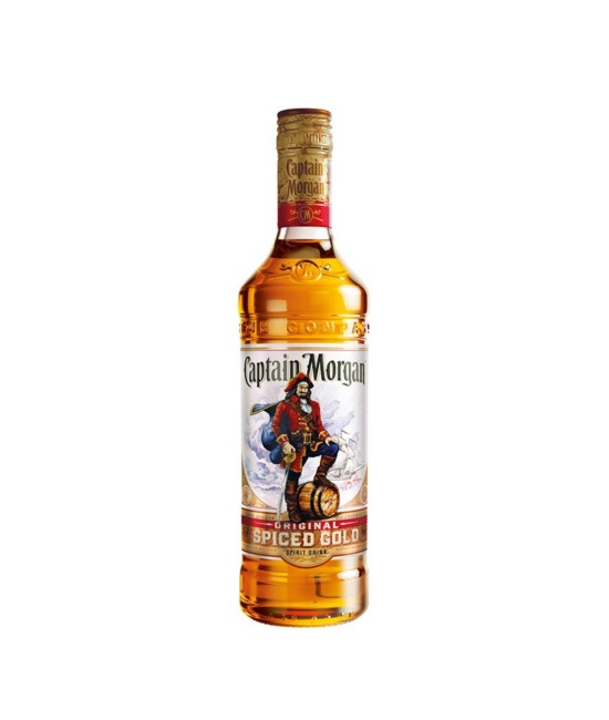 Captain Morgan Spiced Gold Rom 0.7L SPICED RUM - Captain Morgan Spiced Gold Rom 0.7L