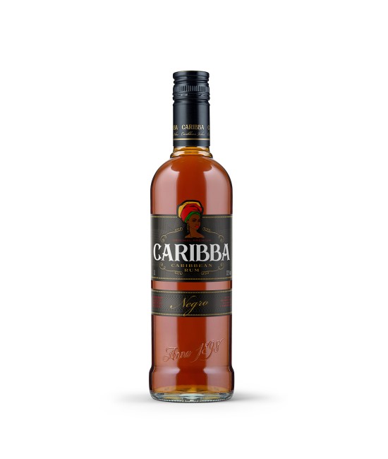 Caribba Negro Rom 1L ROM - Caribba Negro Rom 1L