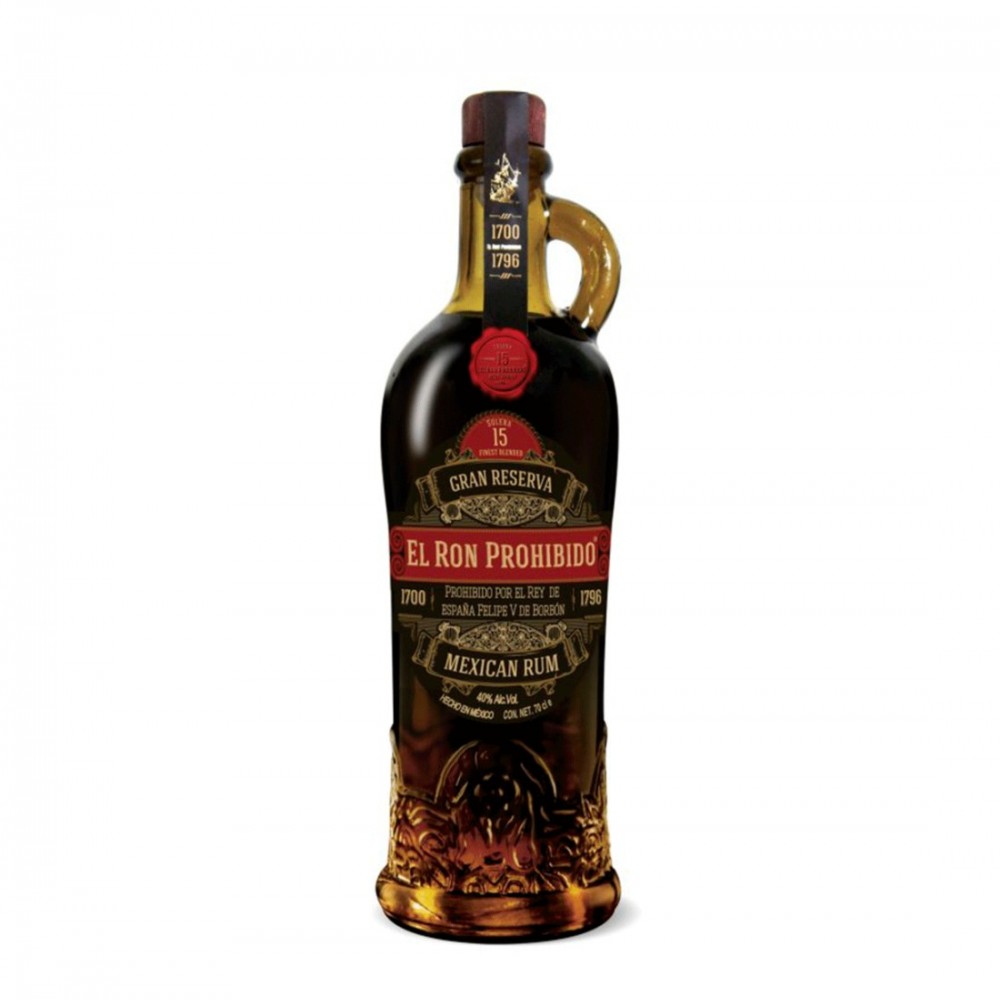 El Ron Prohibido Gran Reserva Solera Fine Blended 15 ani Rom 0.7L