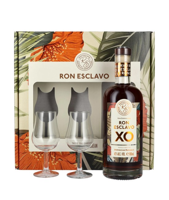 Esclavo Dominicana XO Rom Gift Set 0.7L Esclavo Dominicana XO Rom Gift Set 0.7L