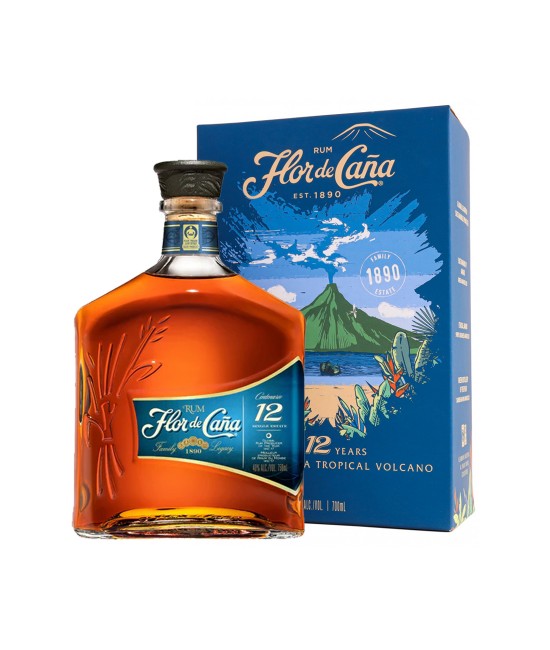 Flor De Cana 12 ani Rom 0.7L ROM - Flor De Cana 12 ani Rom 0.7L
