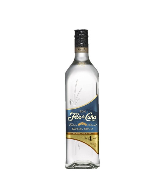 Flor De Cana Extra Seco 4 ani Rom 0.7L ROM - Flor De Cana Extra Seco 4 ani Rom 0.7L