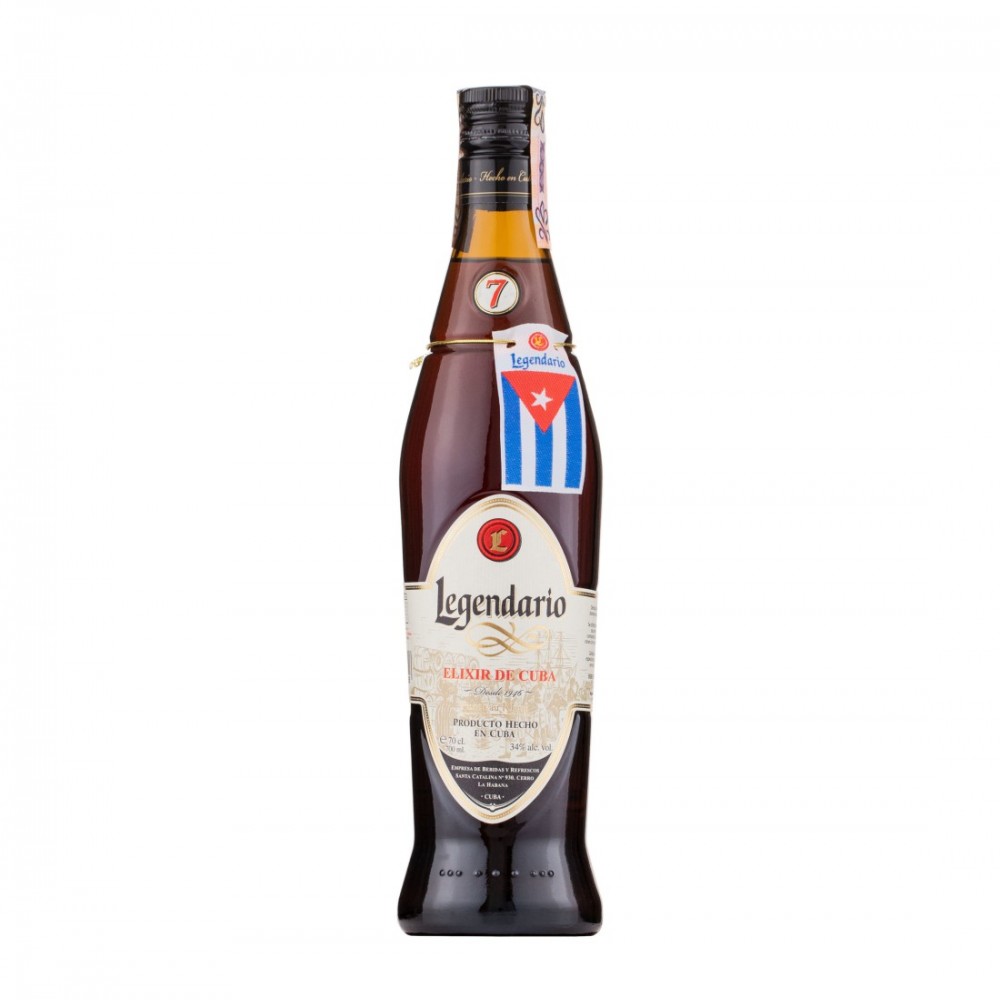 Legendario Elixir de Cuba 7 ani Rom 0.7L Legendario Elixir de Cuba 7 ani Rom 0.7L
