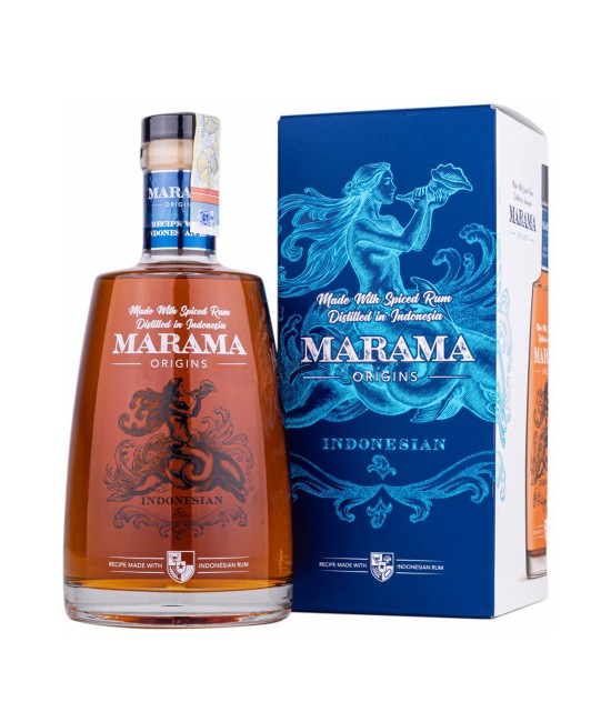 Marama Origins Spiced Indonesian Rom 0.7L SPICED RUM - Marama Origins Spiced Indonesian Rom 0.7L