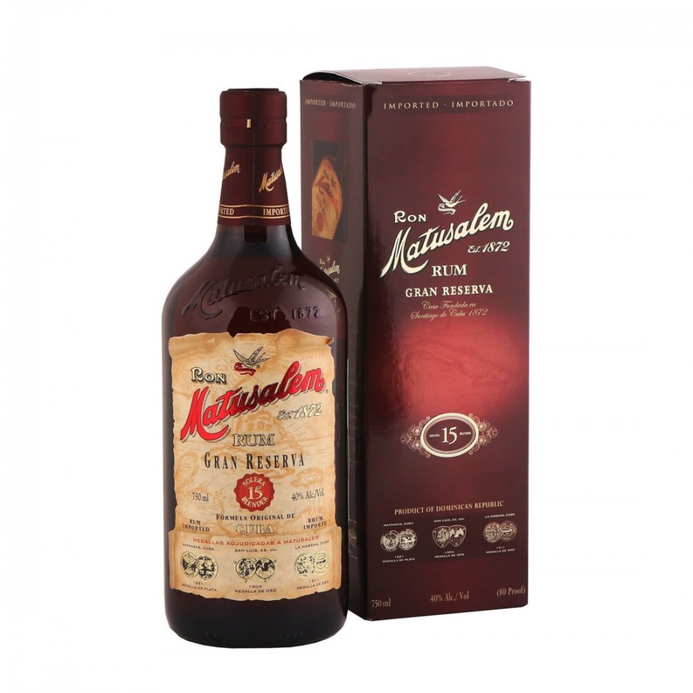 Matusalem Gran Reserva 15 ani Rom 0.7L Matusalem Gran Reserva 15 ani Rom 0.7L