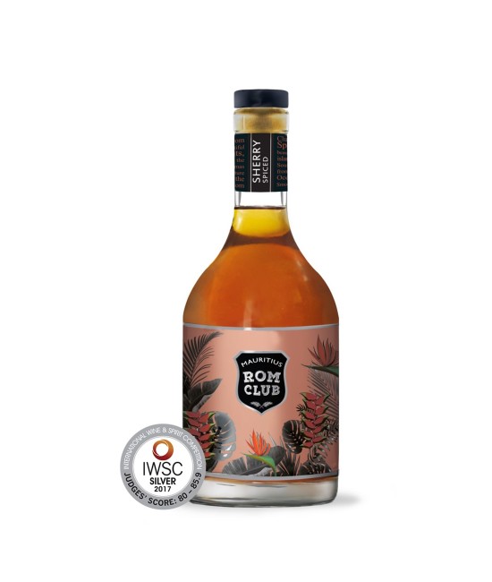 Mauritius Club Sherry Spiced Rom 0.7L SPICED RUM - Mauritius Club Sherry Spiced Rom 0.7L