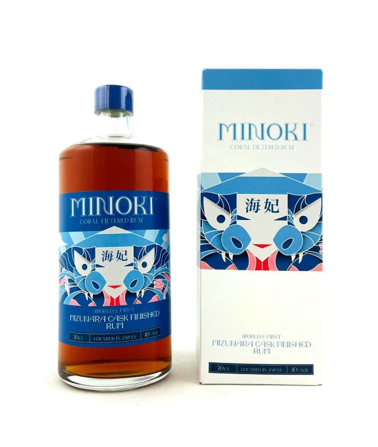 Minoki Mizunara Cask Finished Cutie Rom 0.7L Minoki Mizunara Cask Finished Cutie Rom 0.7L