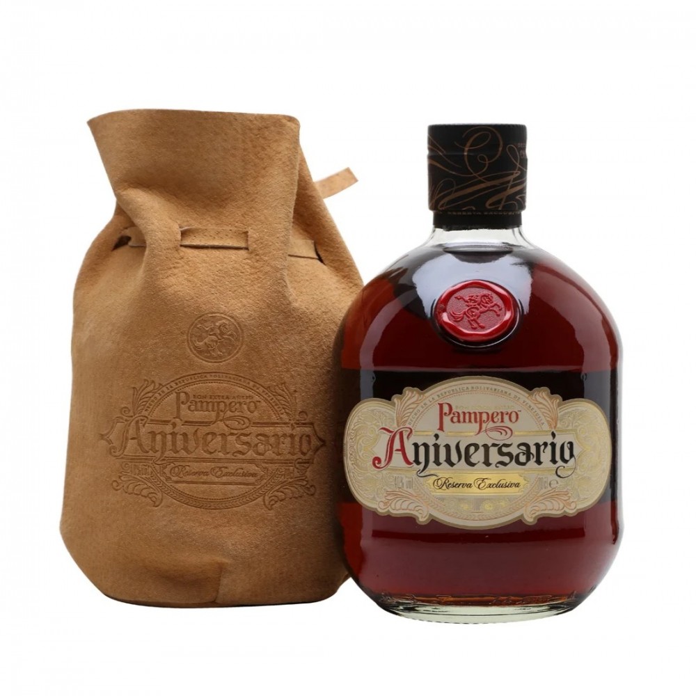 Pampero Aniversario Leather Bag Rom 0.7L Pampero Aniversario Leather Bag Rom 0.7L