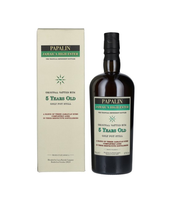 Papalin Jamaica High Ester Overproof 5 ani Rom 0.7L Papalin Jamaica High Ester Overproof 5 ani Rom 0.7L