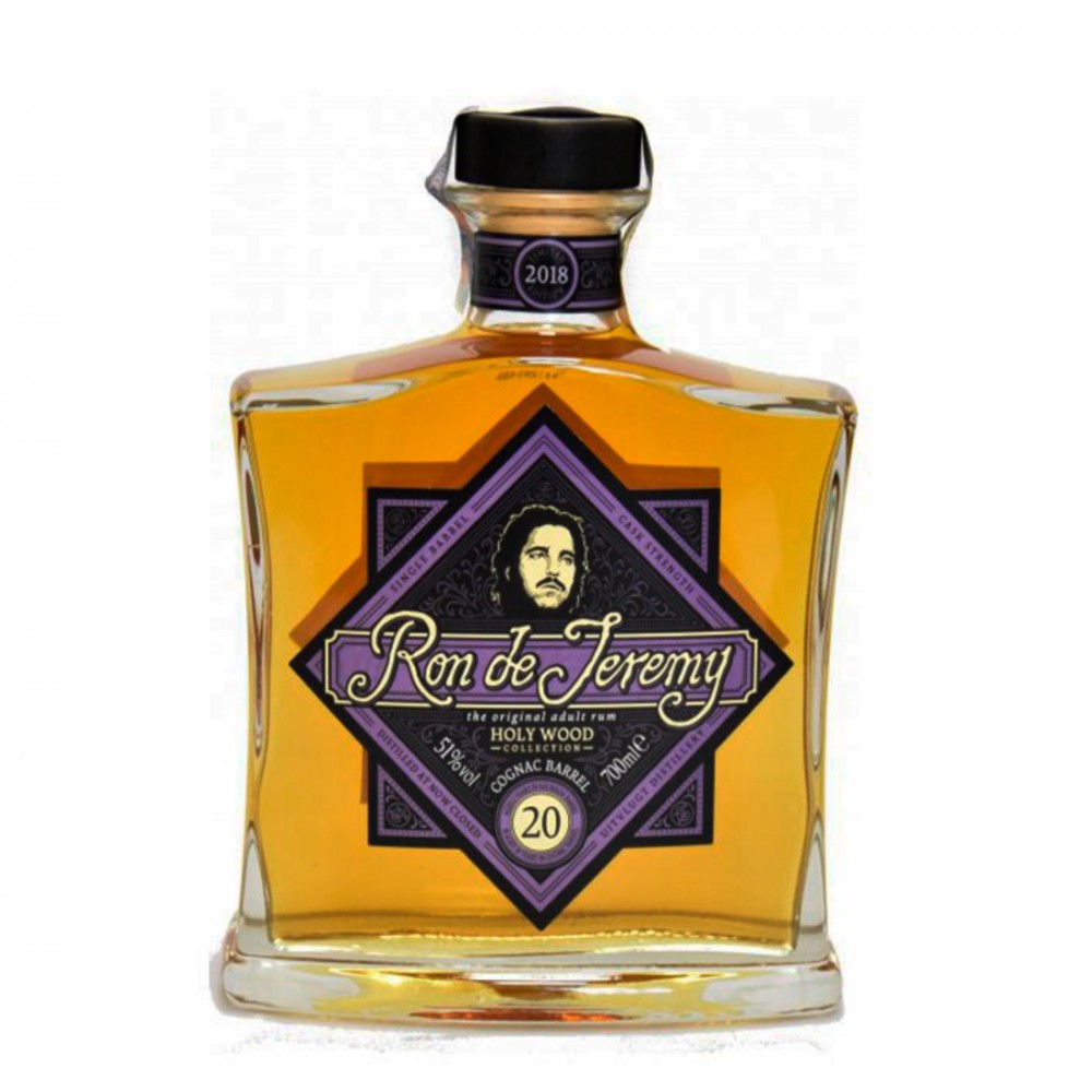 Ron de Jeremy Holy Wood Collection Cognac Barrel 20 ani Rom 0.7L