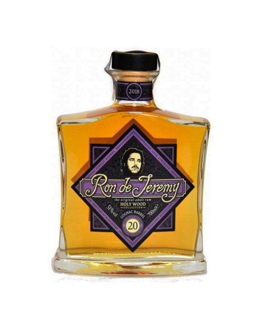 Ron de Jeremy Holy Wood Collection Cognac Barrel 20 ani Rom 0.7L Ron de Jeremy Holy Wood Collection Cognac Barrel 20 ani Rom 0.7L