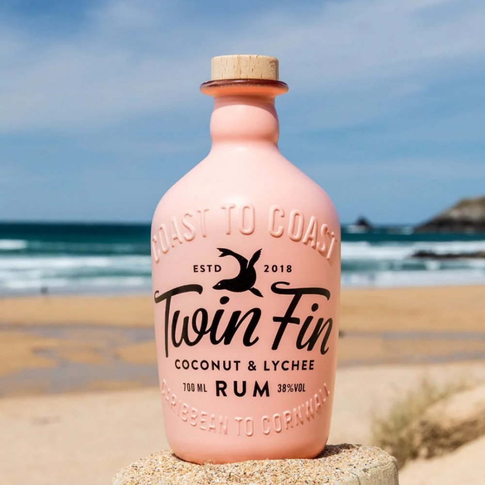 Twin Fin Coconut & Lychee Rom 0.7L
