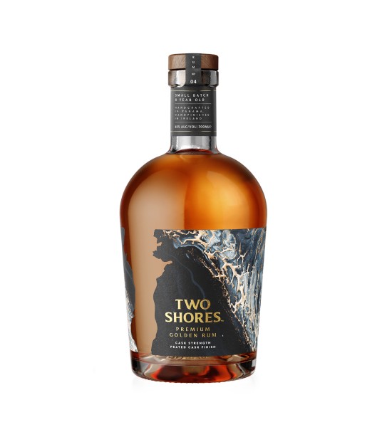 Two Shores Peated Cask Finish Rom 0.7L - 1