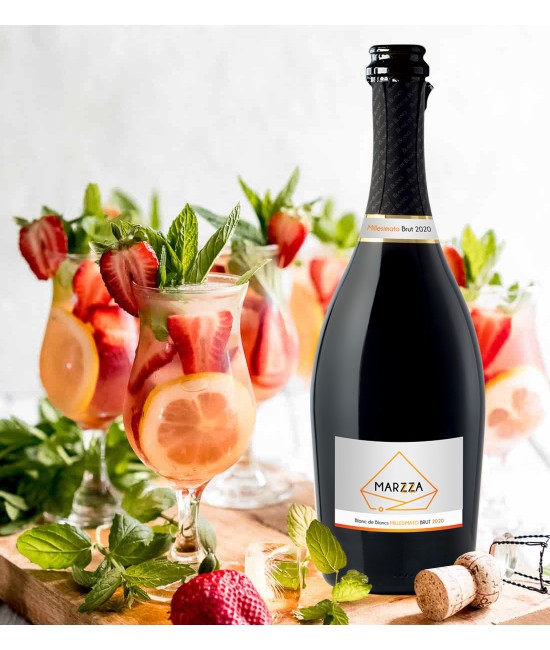 Marzza Millesimato Blanc de Blancs Brut 0.75L SPUMANTE - Marzza Millesimato Blanc de Blancs Brut 0.75L