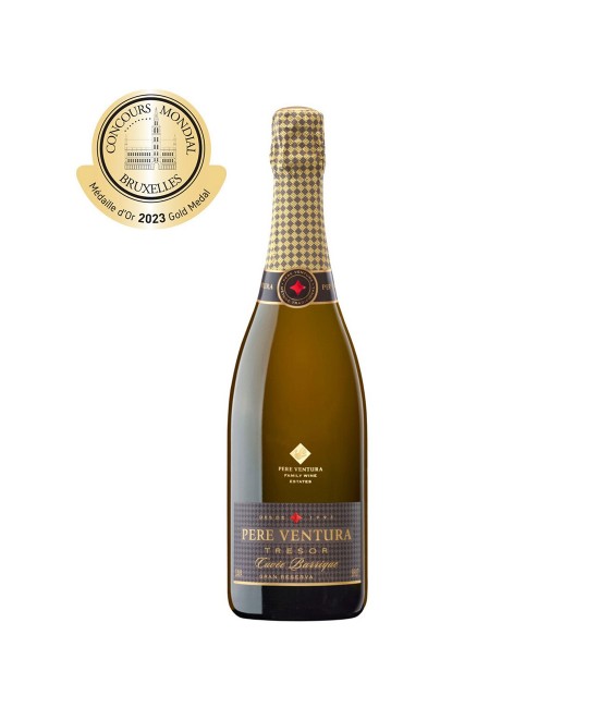 Pere Ventura Tresor Cuvee Barrique Gran Reserva Brut 0.75L VINURI SPUMANTE - Pere Ventura Tresor Cuvee Barrique Gran Reserva Brut 0.75L