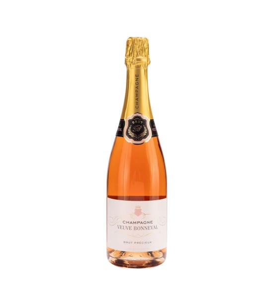 Veuve Bonneval Champagne Brut Precieux Rose 0.75L - 1