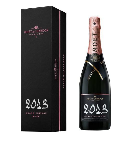 Moet Chandon Imperial Rose Extra Brut Grand Vintage 2013 Cutie 0.75L - 1