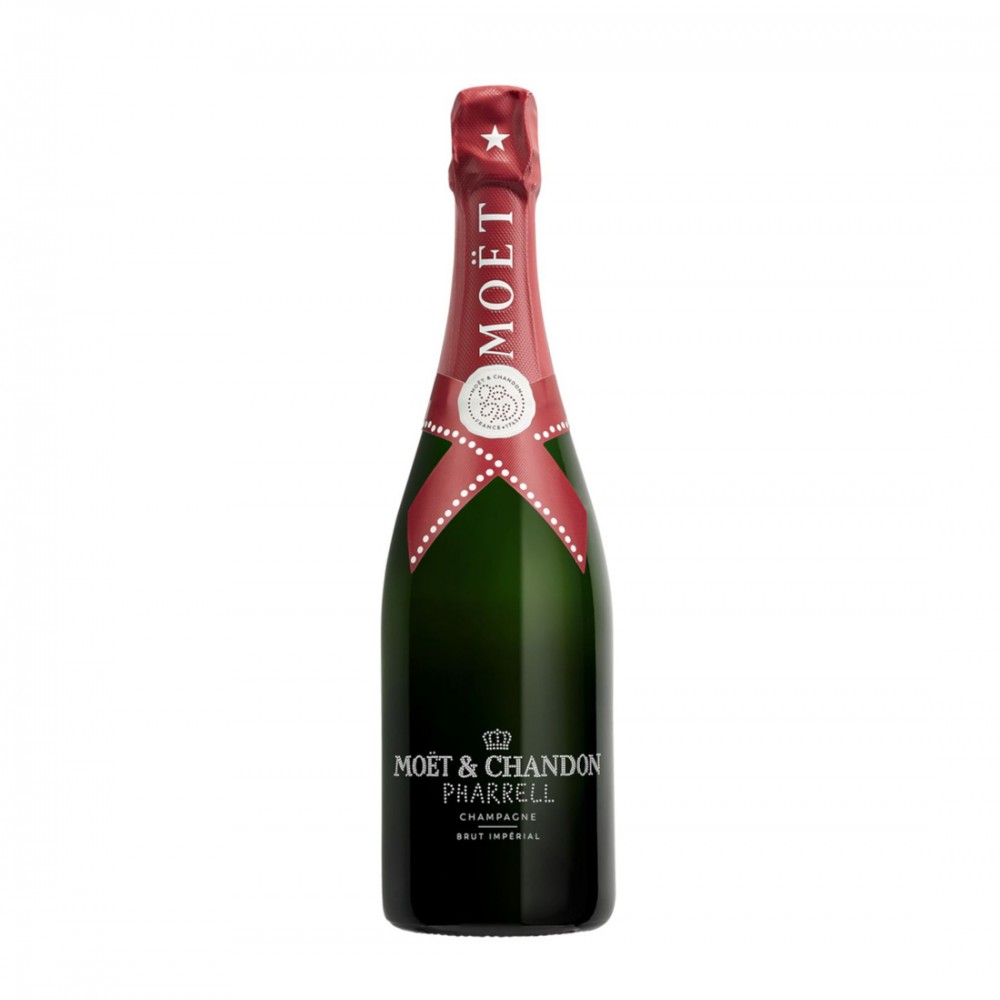 Moet Chandon Pharrell Williams Imperial Brut - Deep Red - 0.75L
