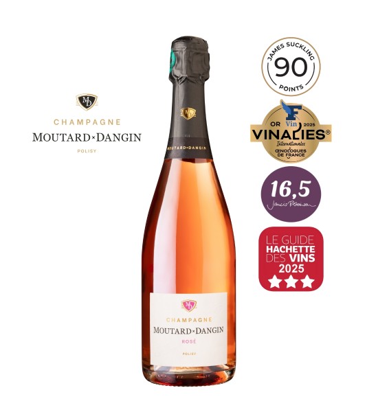 Moutard Dangin Rose Brut 0.75L - 1