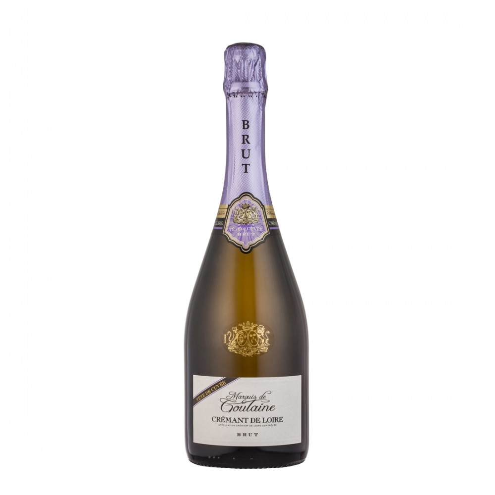 Marquis de Goulaine Cremant Cuvee Blanc Brut 0.75L Marquis de Goulaine Cremant Cuvee Blanc Brut 0.75L