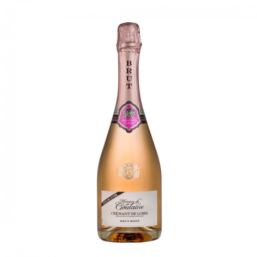Marquis de Goulaine Cremant Cuvee Rose Brut 0.75L Marquis de Goulaine Cremant Cuvee Rose Brut 0.75L
