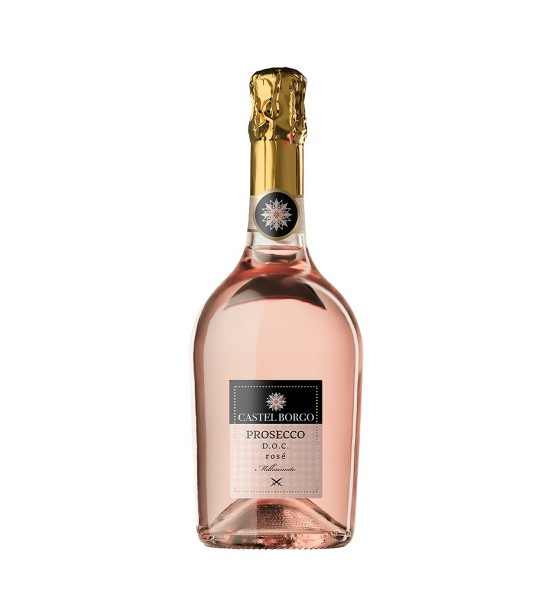 Castel Borgo Prosecco Millesimato Rose Extra Dry DOC 0.75L - 1